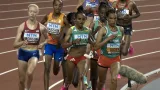 Agnes Ngetich lors du 10 000 m féminin des Mondiaux 2023