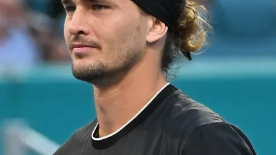 Alexander Zverev sur un court de tennis en 2026