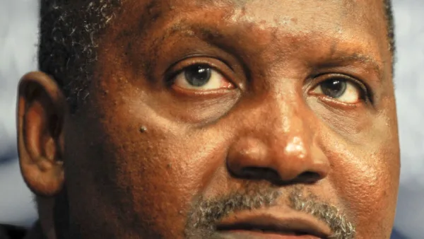 Le milliardaire nigérian Aliko Dangote en 2011