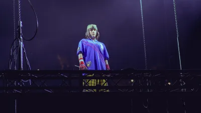 Billie Eilish sur scène en 2025