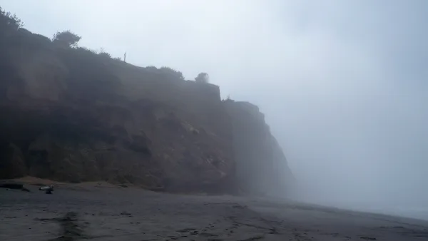 Vue de Centerville Beach dans le comté de Humboldt en Californie