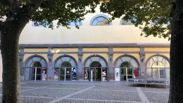 Cour de la Cinémathèque de Toulouse, lieu de l’avant-première de « 16 Mesures »