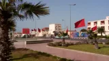 Vue de la ville de Dakhla, dans le sud du Maroc