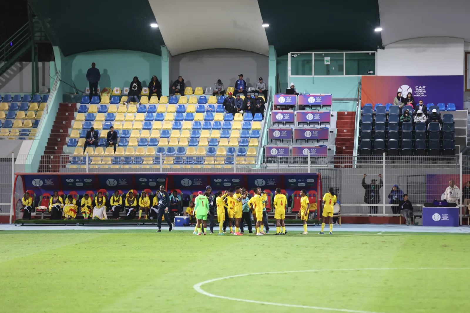 Photo d’archives du match FC Masar–Edo Queens en Ligue des champions féminine CAF 2024