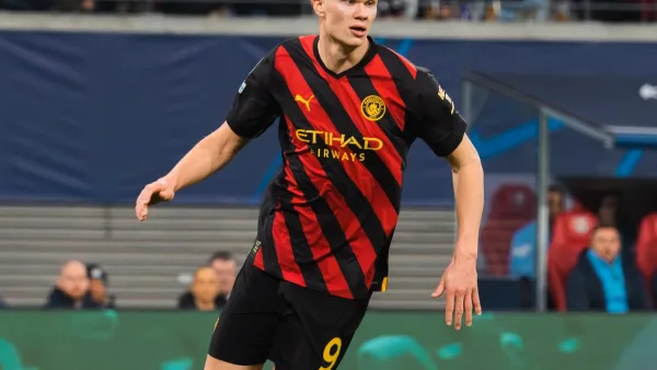 Erling Haaland sous le maillot de Manchester City