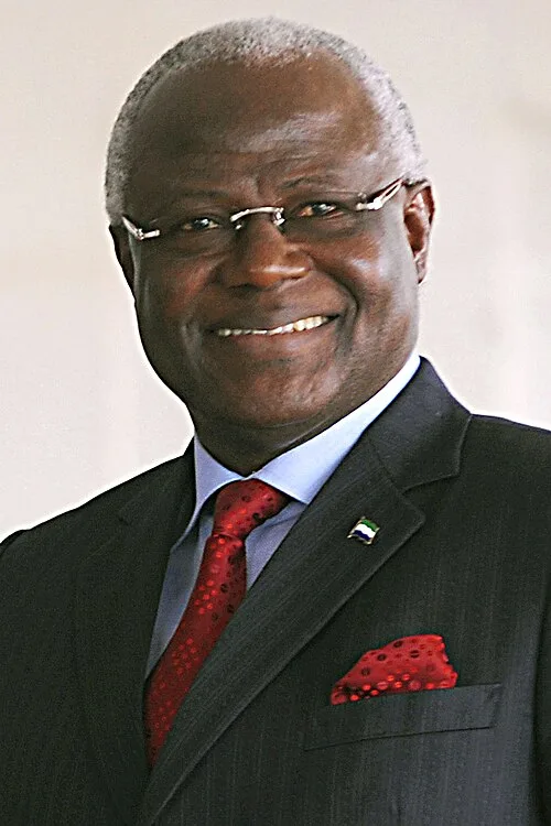 Ernest Bai Koroma, ancien président de la Sierra Leone