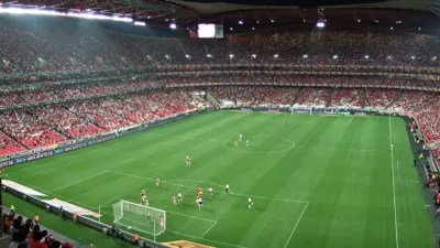 Le stade Estadio da Luz du Benfica Lisbonne, au Portugal