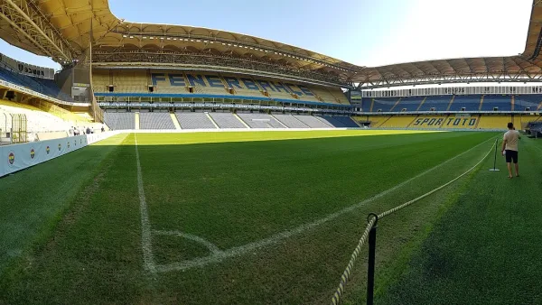 Vue intérieure du Chobani Stadium de Fenerbahçe à Istanbul