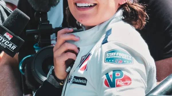 La pilote britannique Jamie Chadwick en 2024