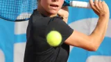 Loïs Boisson lors d’un tournoi à Biarritz