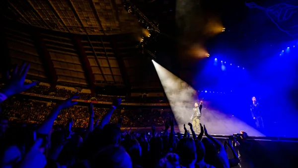 Macklemore sur scène lors d’un concert à Dortmund en 2016