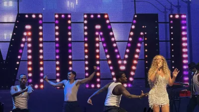 Mariah Carey en concert en 2025