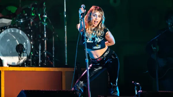 Miley Cyrus sur scène au Primavera Sound en 2019