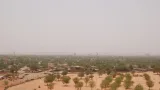 Vue de Niamey, la capitale du Niger, depuis la Grande Mosquée