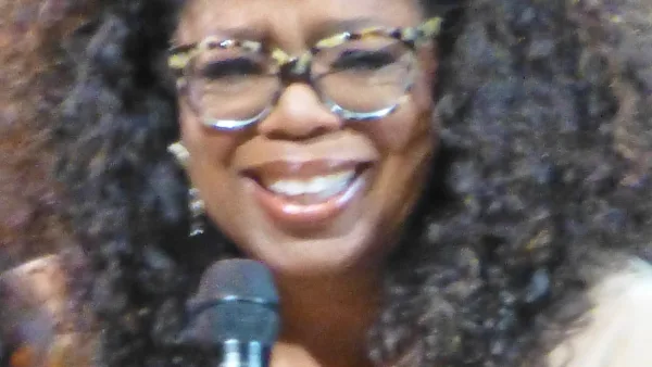 Oprah Winfrey lors de la tournée The Life You Want à Miami en octobre 2014