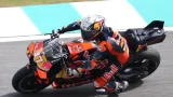 Pedro Acosta au guidon de la KTM en MotoGP