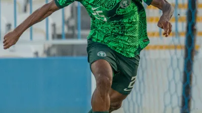 Raphael Onyedika avec la sélection du Nigeria