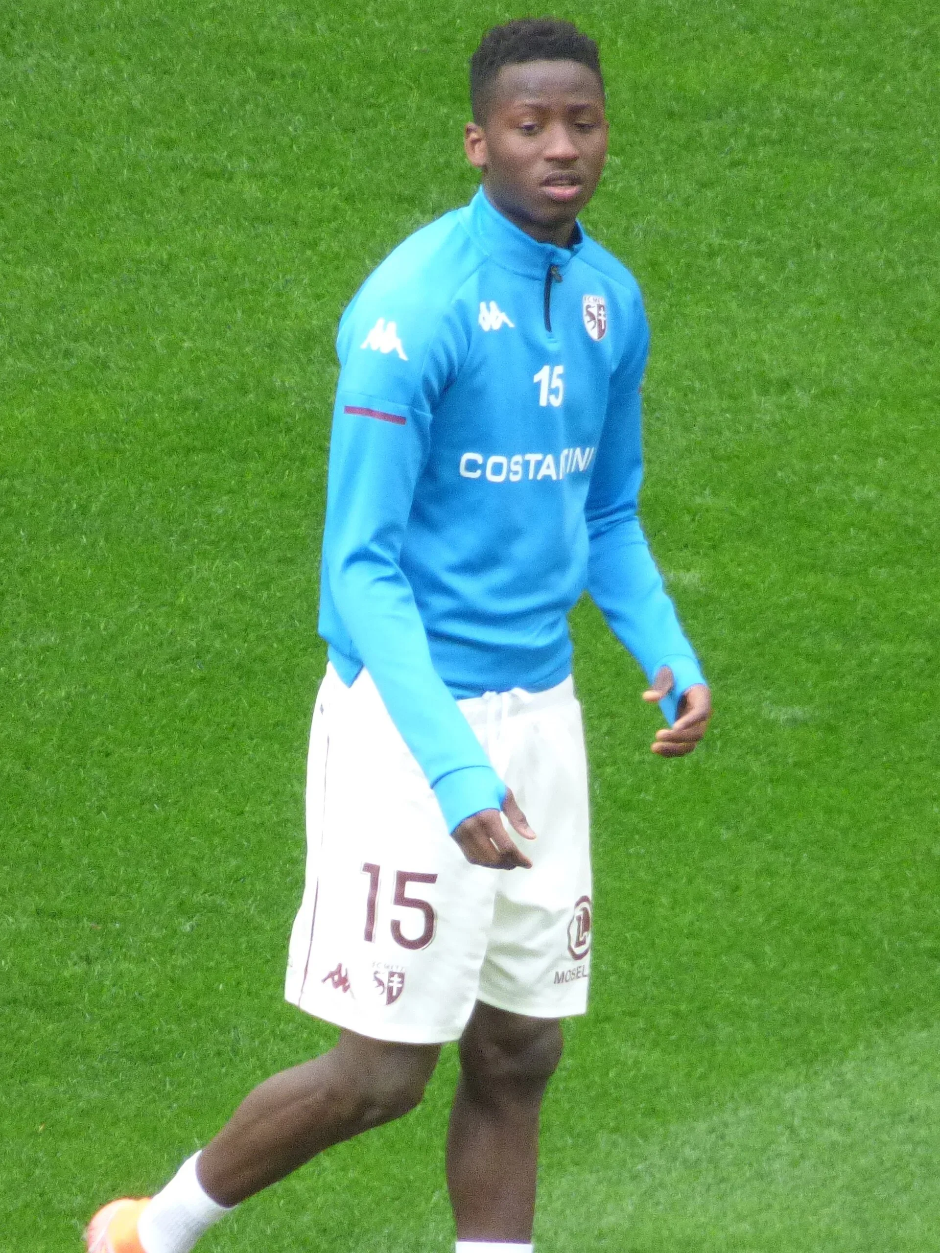 Pape Matar Sarr avec Metz en mars 2021 — photo d’archives