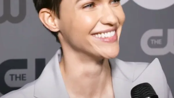 Ruby Rose lors d’un entretien avec Adweek en 2019