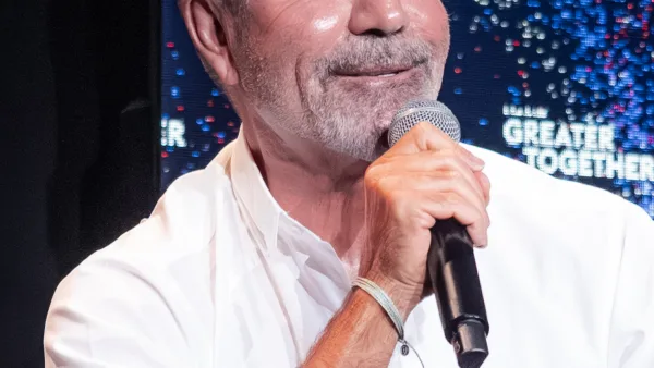Simon Cowell lors de Greater Together en mai 2026