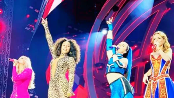 Les Spice Girls en concert à Manchester en 2019