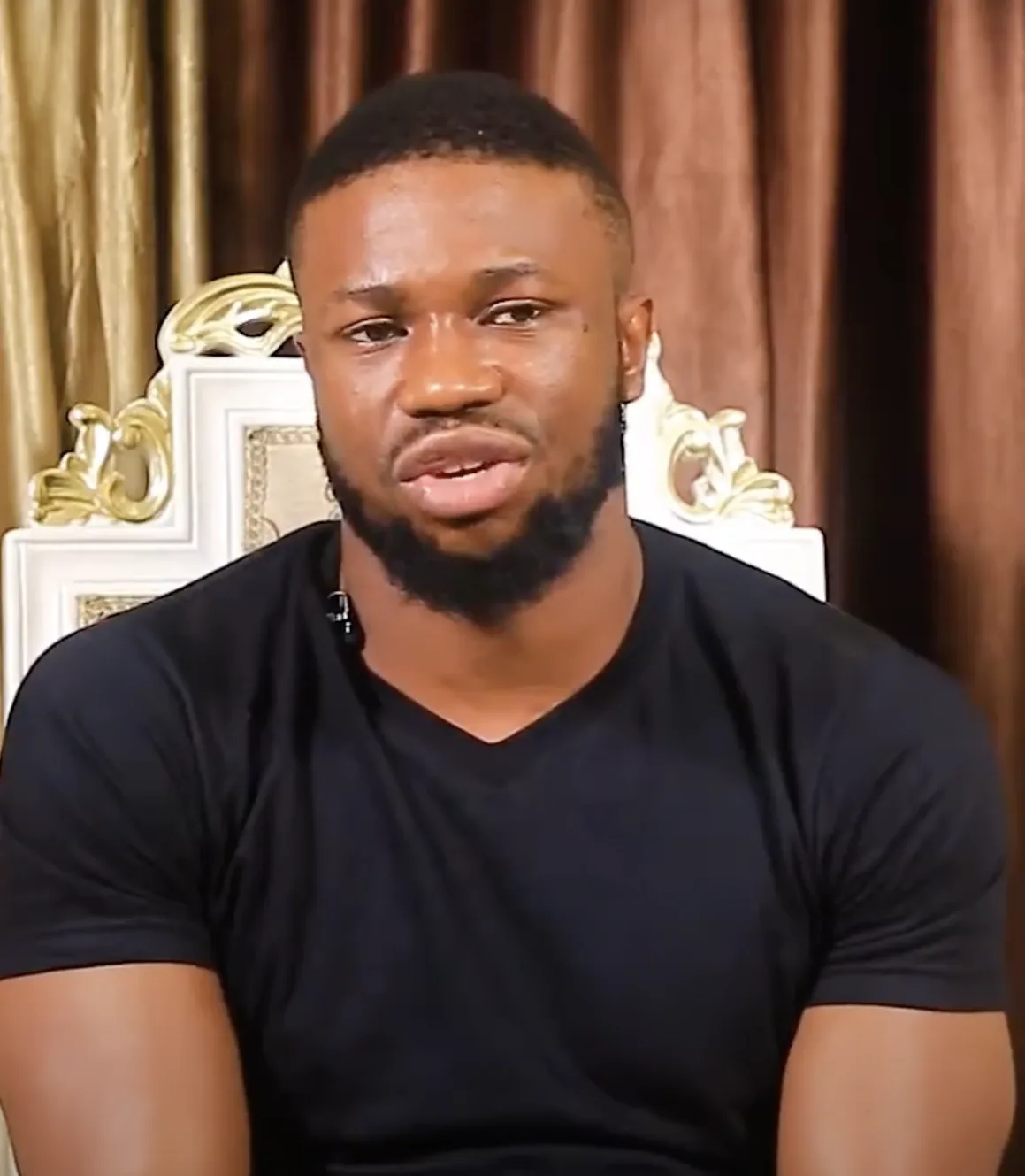Stan Nze, acteur nigérian, lors d’une apparition en 2020