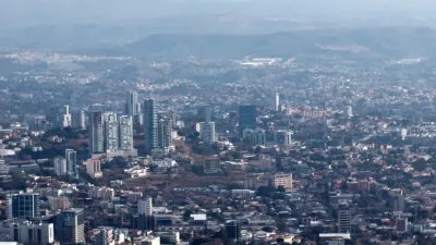 Vue panoramique de Tegucigalpa, capitale du Honduras