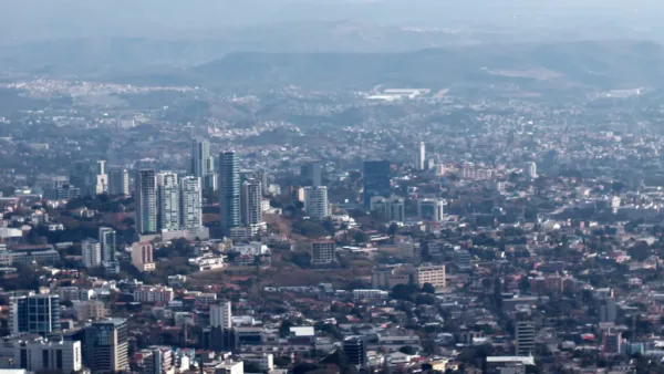 Vue panoramique de Tegucigalpa, capitale du Honduras
