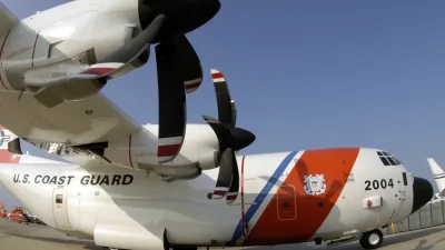 Un avion HC-130J de l’US Coast Guard