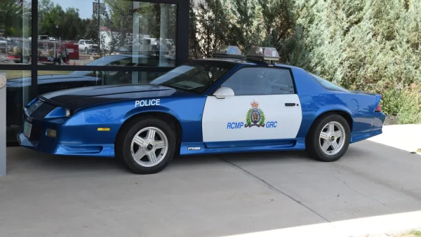 Un véhicule de la Gendarmerie royale du Canada