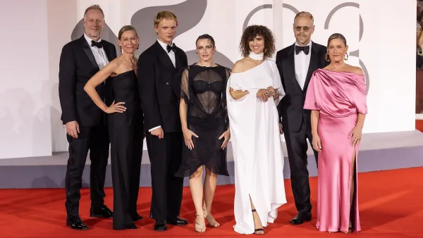May el-Toukhy et la distribution de Woman Unknown à la Mostra de Venise 2026